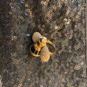 Lovely Kate Spade Queen Bee ring!